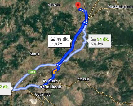 BALIKESİR SUSURLUK GÖBEL MAH. 16.800M² TARLA  SATILIKTIR - BALIKESİR SUSURLUK fotoğraf 6